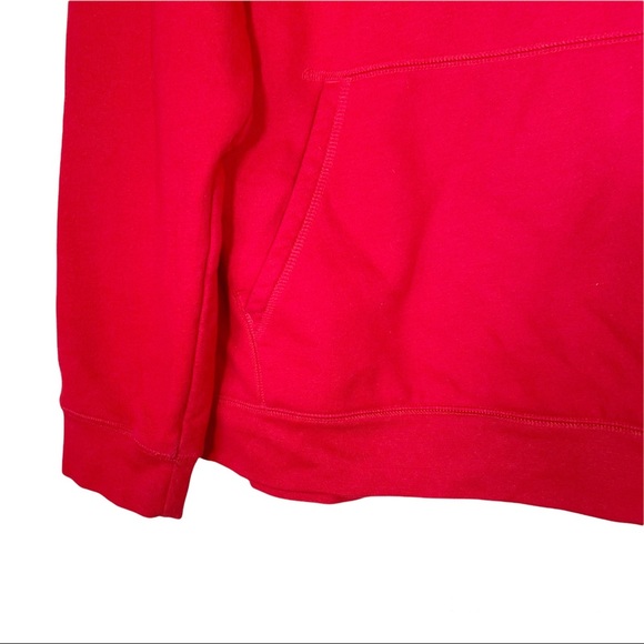Tek Gear Red Pull Over Hoodie Sweatshirt - Picture 5 of 5